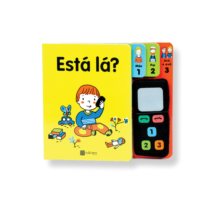 Está Lá? - Ofreta telefone em pano - +2 anos
