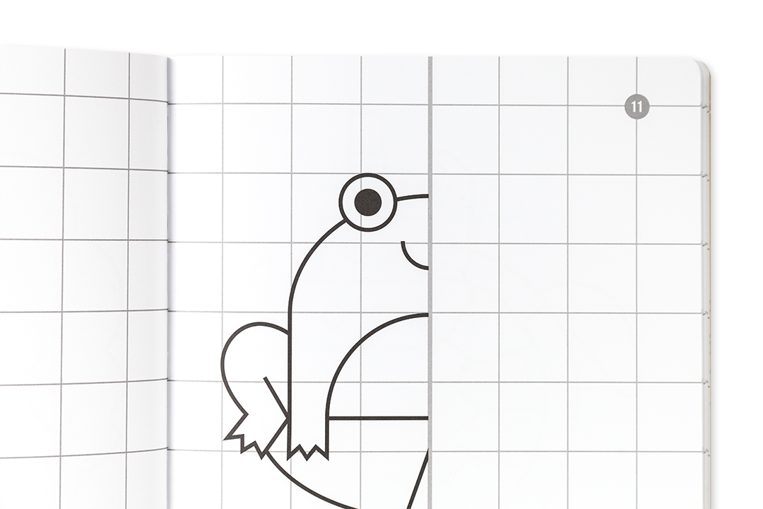 Desenhar em espelho - +5 anos