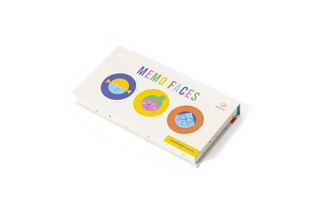 MEMO FACES - Jogo de Memória +3 Anos