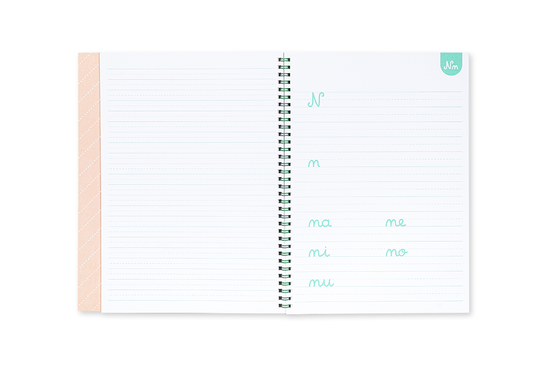 Caderno de caligrafia - + 5 anos
