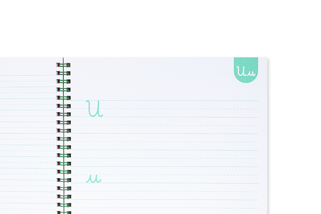 Caderno de caligrafia - + 5 anos