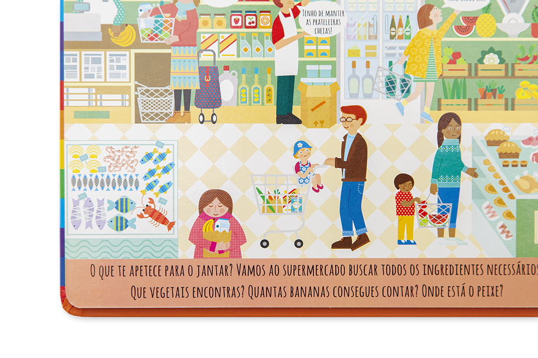 Brinca e descobre o mercado - + 4 anos