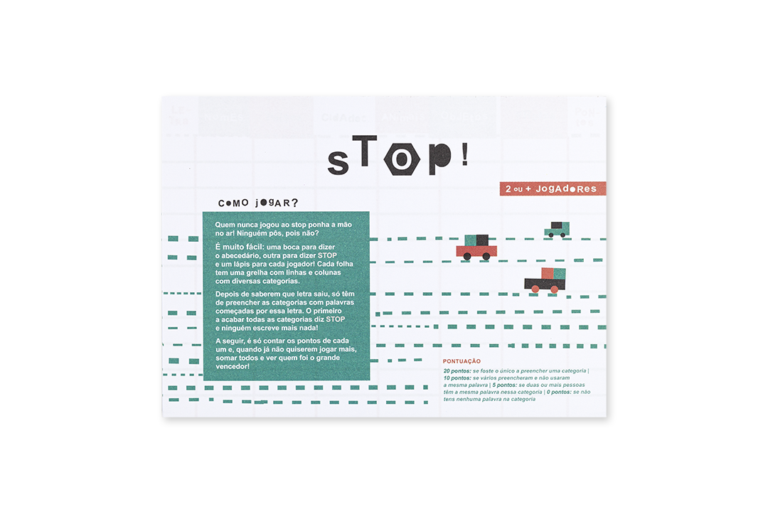 Jogos rápidos -STOP e Padrões+ 7 anos