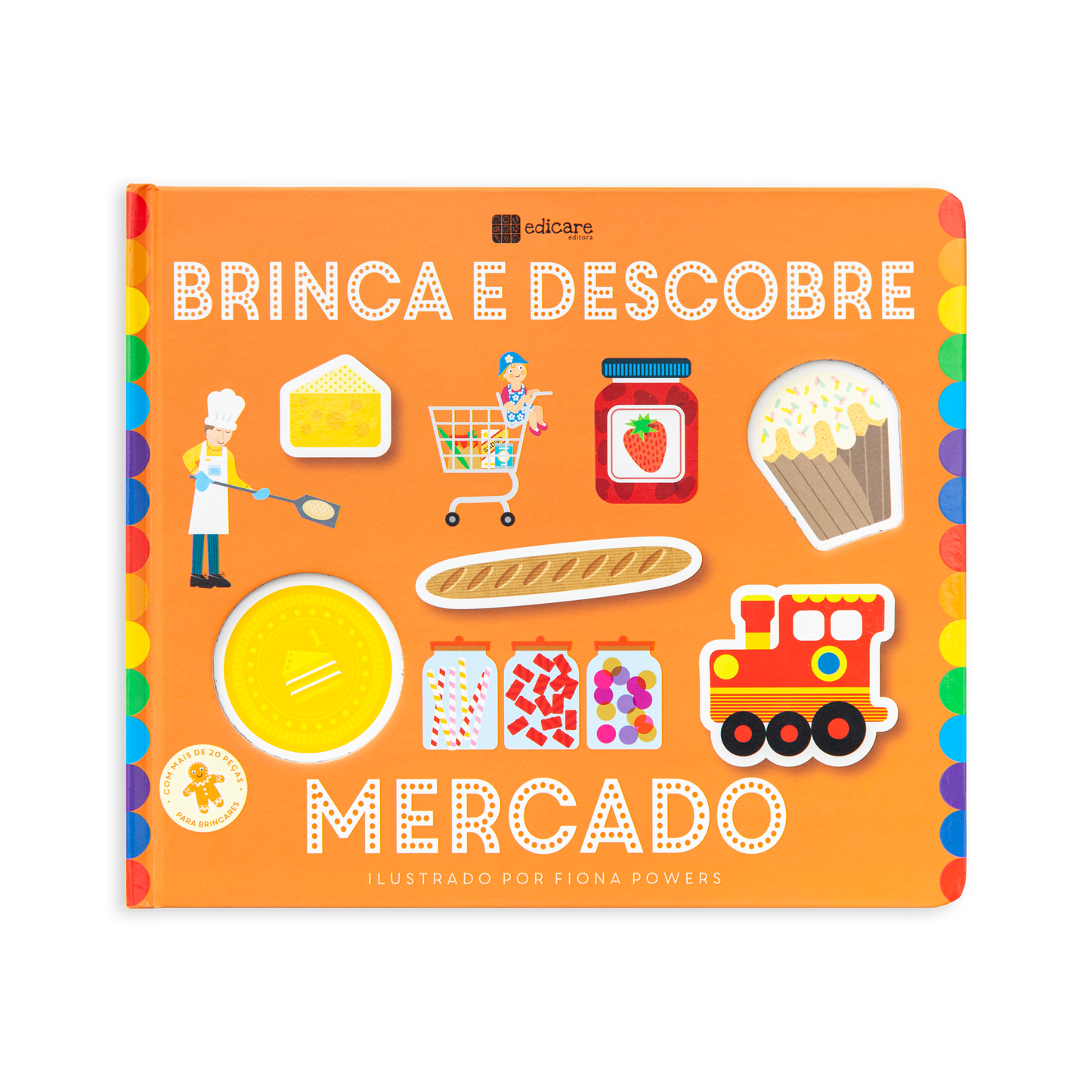 Brinca e descobre o mercado - + 4 anos