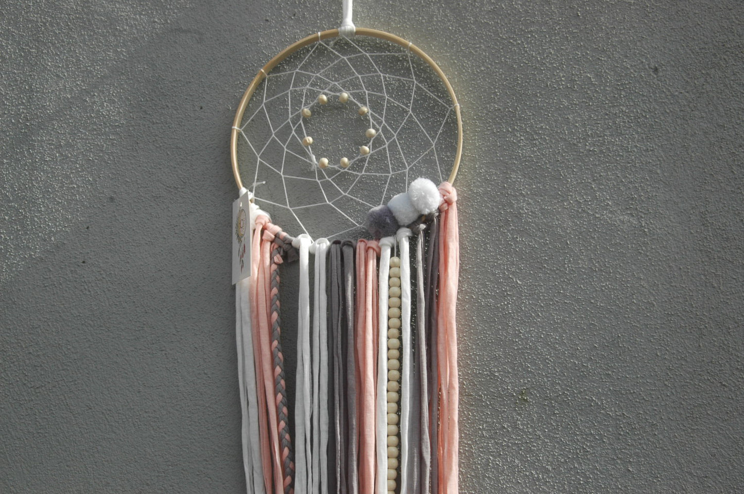 Caça Sonhos Rosa