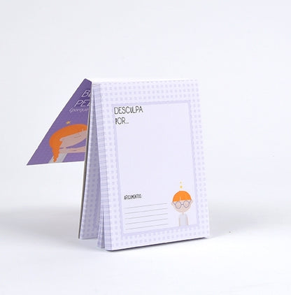 Bloco para Pedir Desculpa