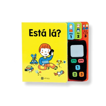Está Lá? - Ofreta telefone em pano - +2 anos
