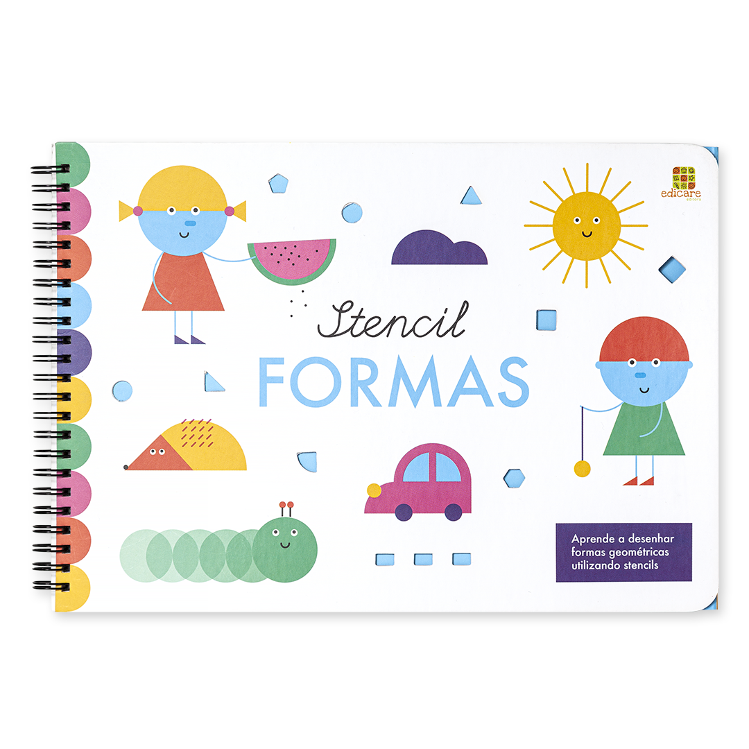 Stencil - Formas - Desenhar +4 anos
