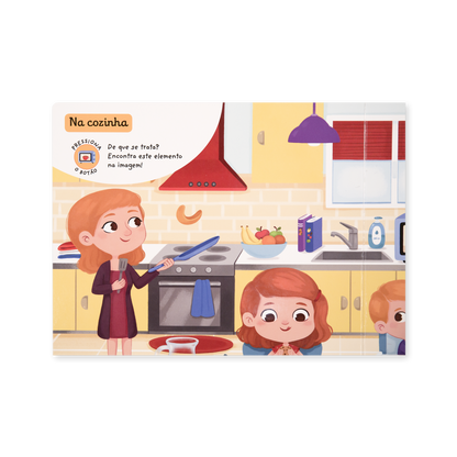 Brinca e descobre o mercado - Livro Sonoro + 12 meses