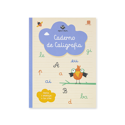 Caderno de caligrafia - + 5 anos