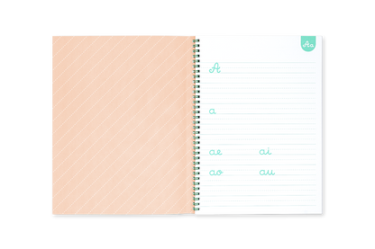 Caderno de caligrafia - + 5 anos