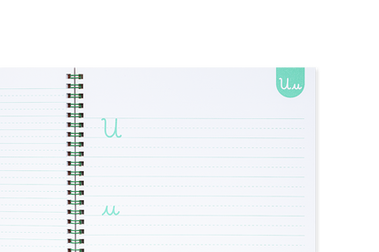 Caderno de caligrafia - + 5 anos