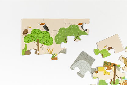 Puzzle Wild- 30 peças - +3 anos