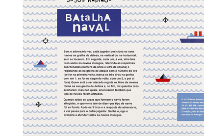 Jogos rápidos -Batalha Naval + 7 anos