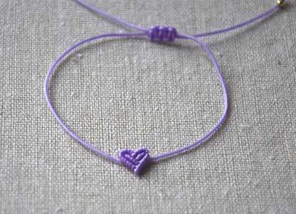 Pulseiras artesanais, feitas com amor 💖