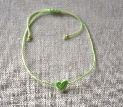 Pulseiras artesanais, feitas com amor 💖