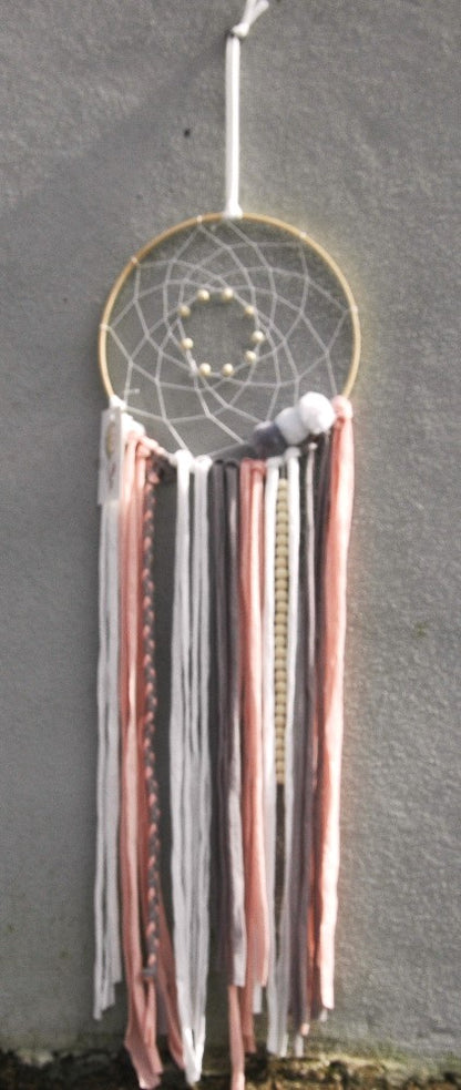 Caça Sonhos Rosa