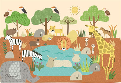 Puzzle da Selva - 30 peças - +3 anos
